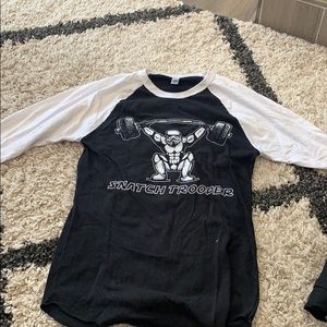 Barbell raglan shirt starwars